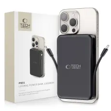 Tech-Protect - Tech-Protect Magsafe Powerbank 10000mAh PB31 LifeMag - Svart