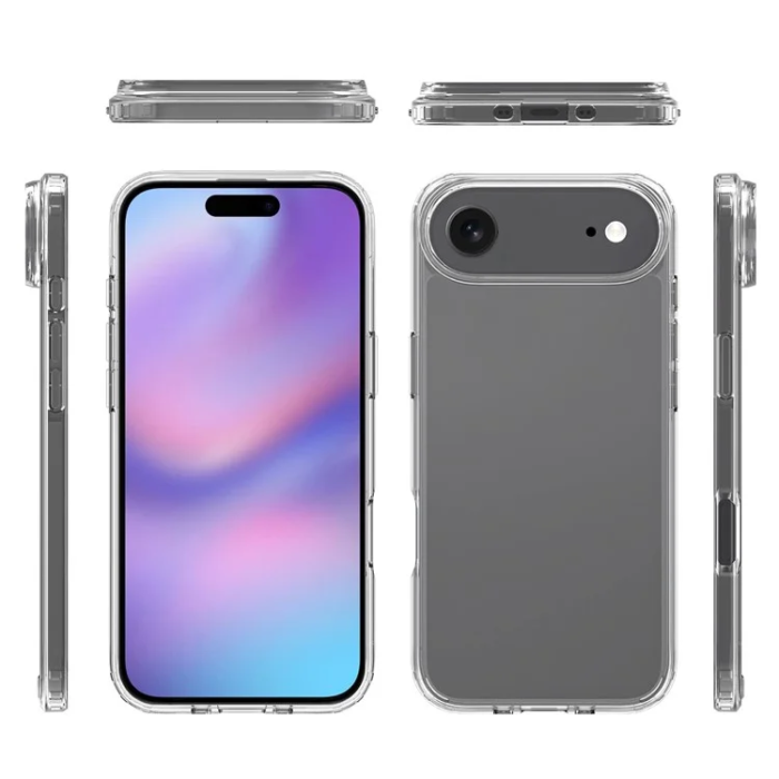 A-One Brand - iPhone 17 Air Mobilskal Acrylic Shockproof - Transparent