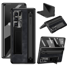 A-One Brand - Galaxy Z Fold 7 Mobilskal Kickstand med Stylus - Svart