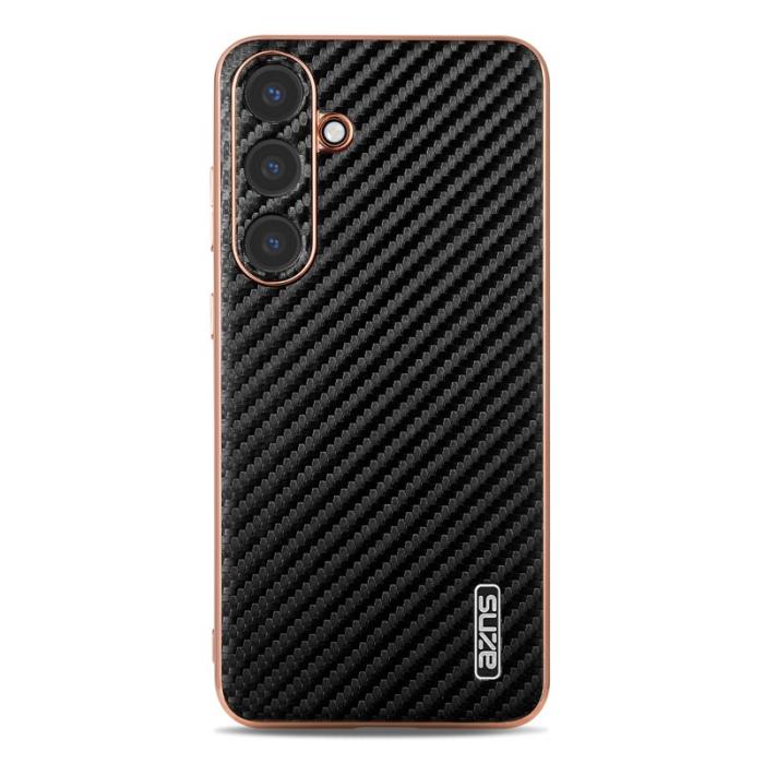 AZNS - AZNS Samsung Galaxy S25+ Fodral Electroplating PU+TPU - Svart