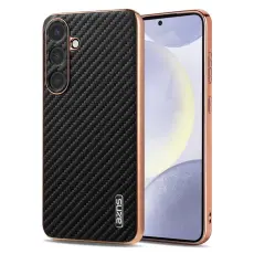 AZNS - AZNS Samsung Galaxy S25 Fodral Electroplating PU+TPU - Svart