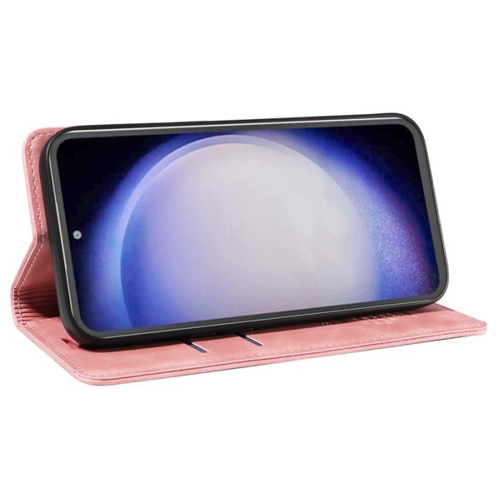 BETOPNICE - BETOPNICE 003 Plånboksfodral för Samsung Galaxy S23 FE Konstläder - Rosa