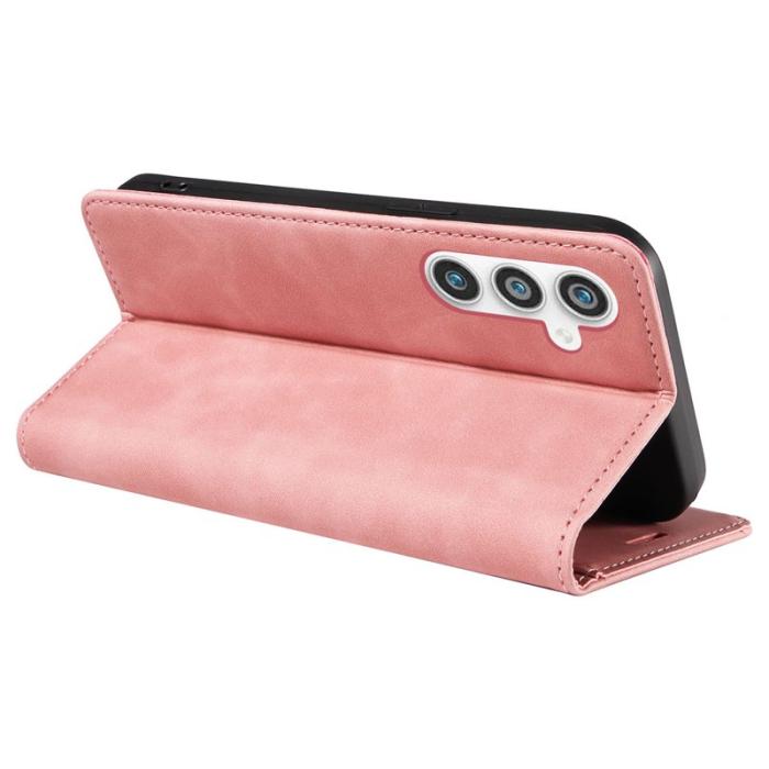 BETOPNICE - BETOPNICE 003 Plånboksfodral för Samsung Galaxy S23 FE Konstläder - Rosa