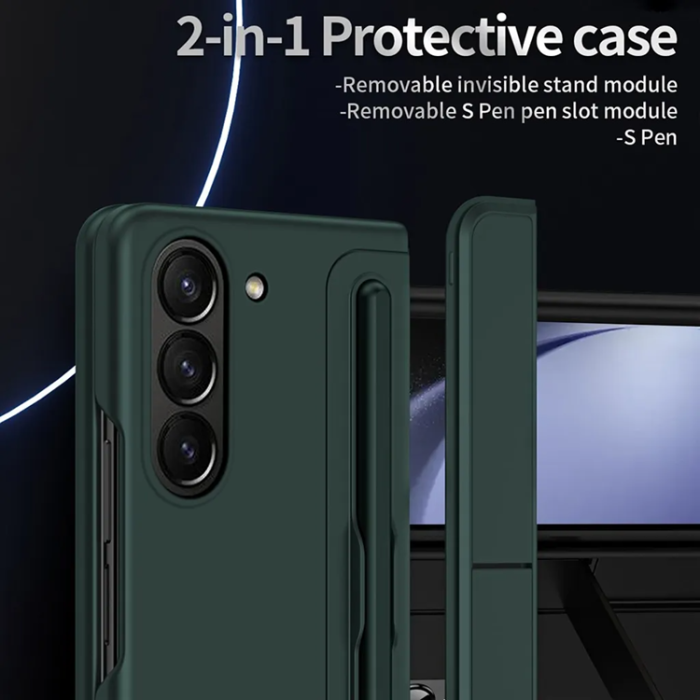 Taltech - Galaxy Z Fold 6 5G Mobilskal Kickstand - Blå