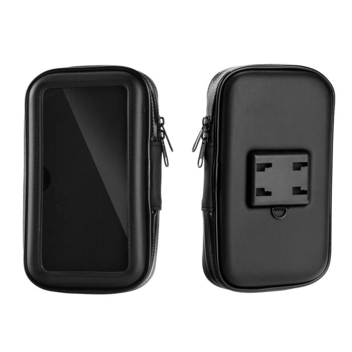 OEM - Mobilhållare för cykel/MC waterproof med zip (4,8 - 5,5)