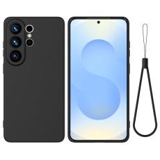 OEM - Mobilskal till Samsung Galaxy S26 Ultra Flytande Silikon - Svart