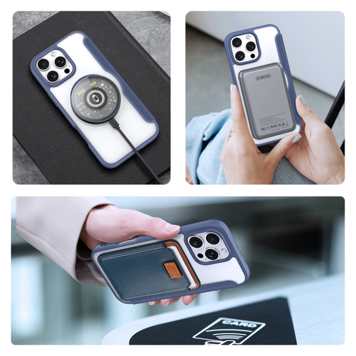 Dux Ducis - Dux Ducis iPhone 16 Pro Max Plånboksfodral Magsafe Skin X Pro