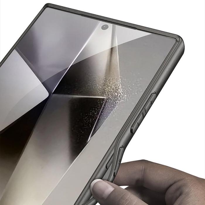 GKK - GKK Samsung Galaxy S24 Ultra Fodral Hard PC Skin-Touch - Svart