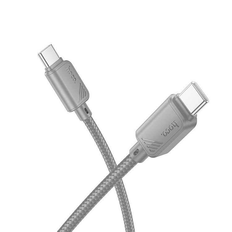 HOCO USB-C till USB-C Kabel 3A 60W X113 1 m - Grå | 3541 | AlltMobil