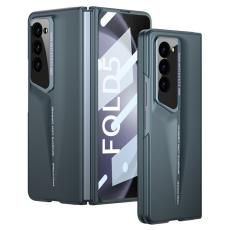GKK - GKK Samsung Galaxy Z Fold5 Fodral Anti-Drop H&aring;rd PC - Gr&ouml;n