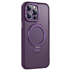 X-Level - X-LEVEL Mobilskal till iPhone 14 Pro Max med Magnetisk St&auml;llning - Lila