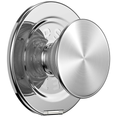 PopSockets - PopSockets MagSafe Popuph&aring;llare och Stativ Aluminium Radial - Silver