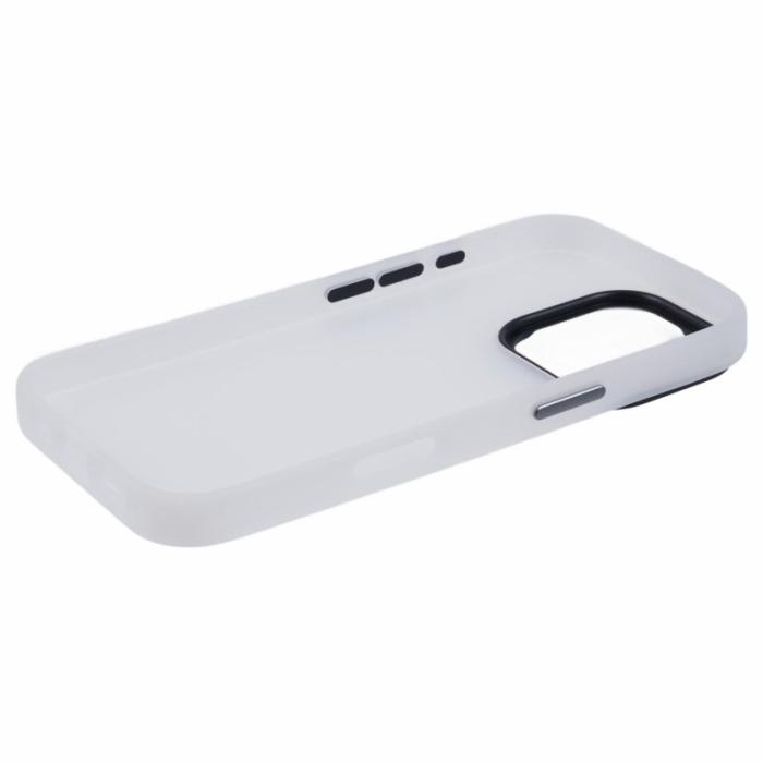 X-Level - X-LEVEL Mobilskal till iPhone 16 Pro PC + TPU Anti-Fingeravtryck Vit