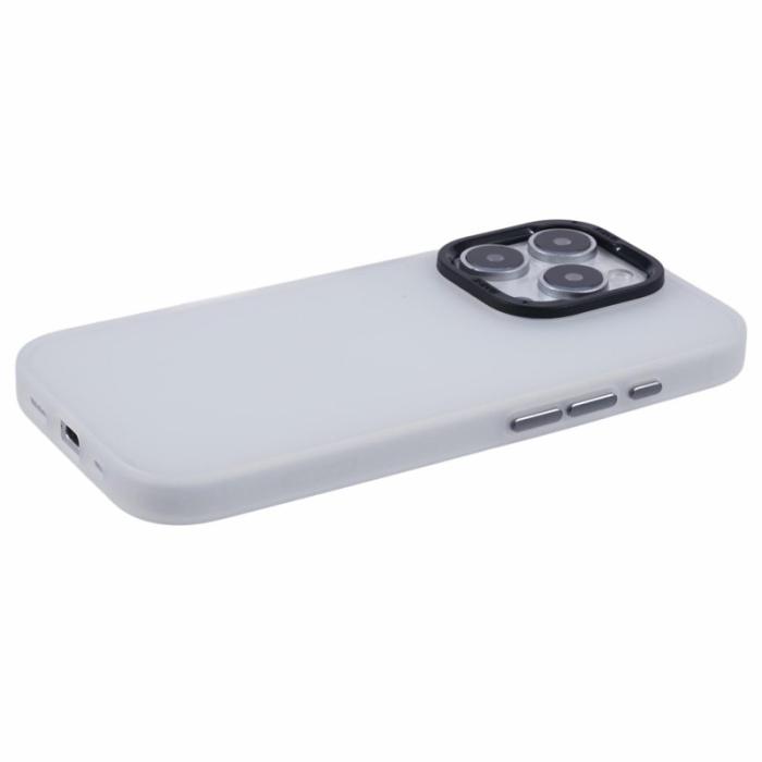 X-Level - X-LEVEL Mobilskal till iPhone 16 Pro PC + TPU Anti-Fingeravtryck Vit