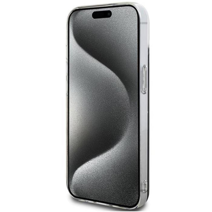 Hello Kitty - Hello Kitty iPhone 15 Mobilskal Hello Kitty IML Kitty Face - Svart