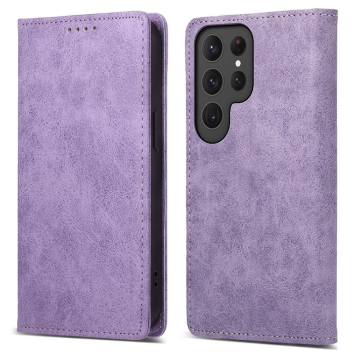 OEM - Galaxy S25 Ultra Plånboksfodral RFID Blocking - Lila
