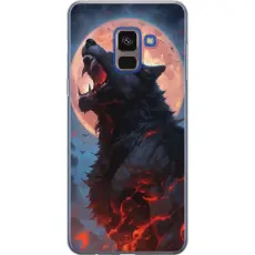 Gustaf - Mobilskal till Samsung Galaxy A8 (2018) med Ylande varg