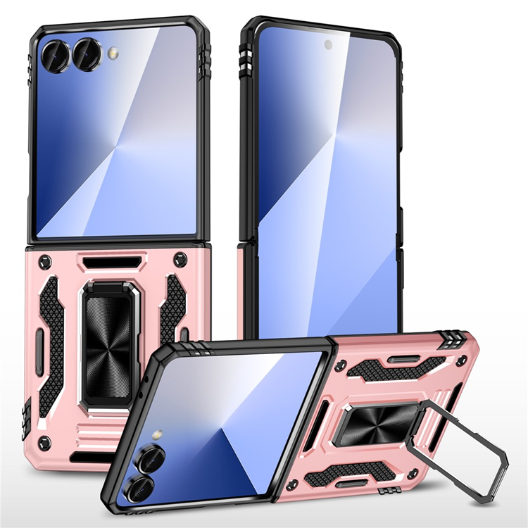 Galaxy Z Flip7 5G Mobilskal Kickstand Slide - Roséguld | 2353 | AlltMobil