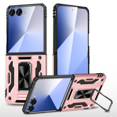 A-One Brand - Galaxy Z Flip7 5G Mobilskal Kickstand Slide - Roséguld