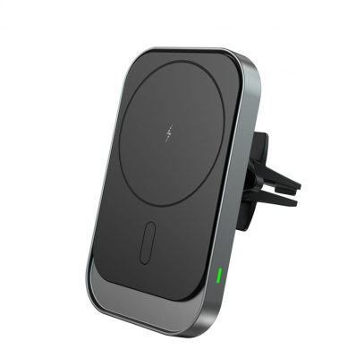 CW19 Magnetisk Magsafe Bilhållare Luftventil - Svart