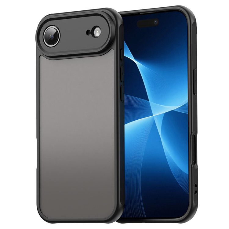 iPhone Air Mobilskal Frostade krockkuddar Drop Proof - Svart | 2353 | AlltMobil