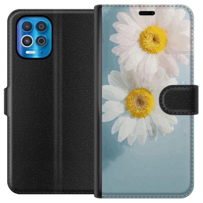 iSecrets - Plånboksfodral till Motorola Edge S med Sommarblommor