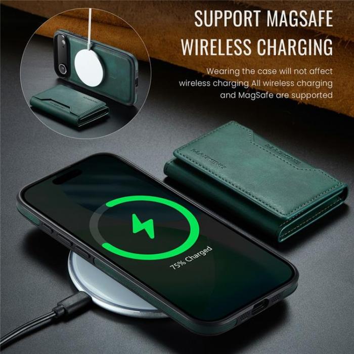 MAGKING - MAGKING iPhone Air Mobilskal MagSafe Korthållare - Grön