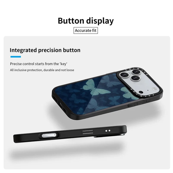 A-One Brand - iPhone 17 Pro Max Mobilskal MagSafe Aluminium Silikon