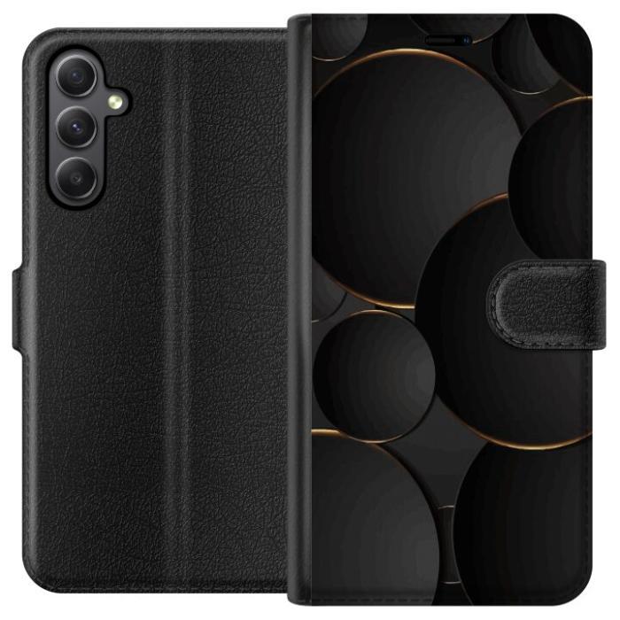 iSecrets - Plånboksfodral till Samsung Galaxy A24 4G med Lyxig Cirklar