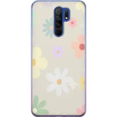 Gustaf - Mobilskal till Xiaomi Redmi 9 med fejdande blommor