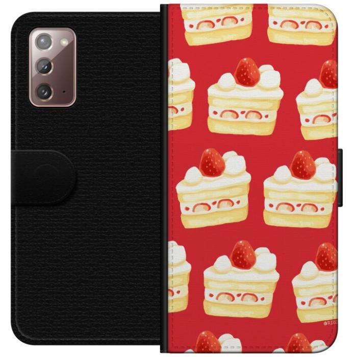 iSecrets - Plånboksfodral till Samsung Galaxy Note20 med Tårta