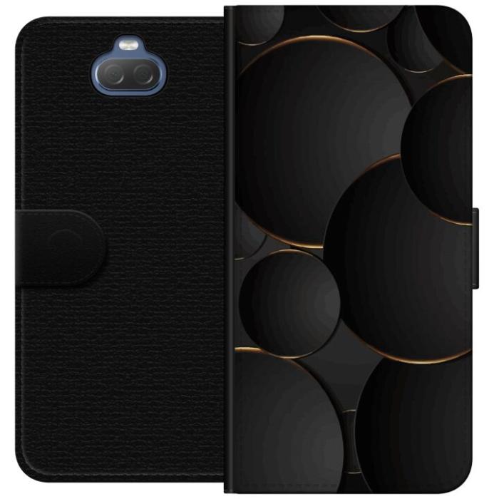 iSecrets - Plånboksfodral till Sony Xperia 10 med Lyxig Cirklar