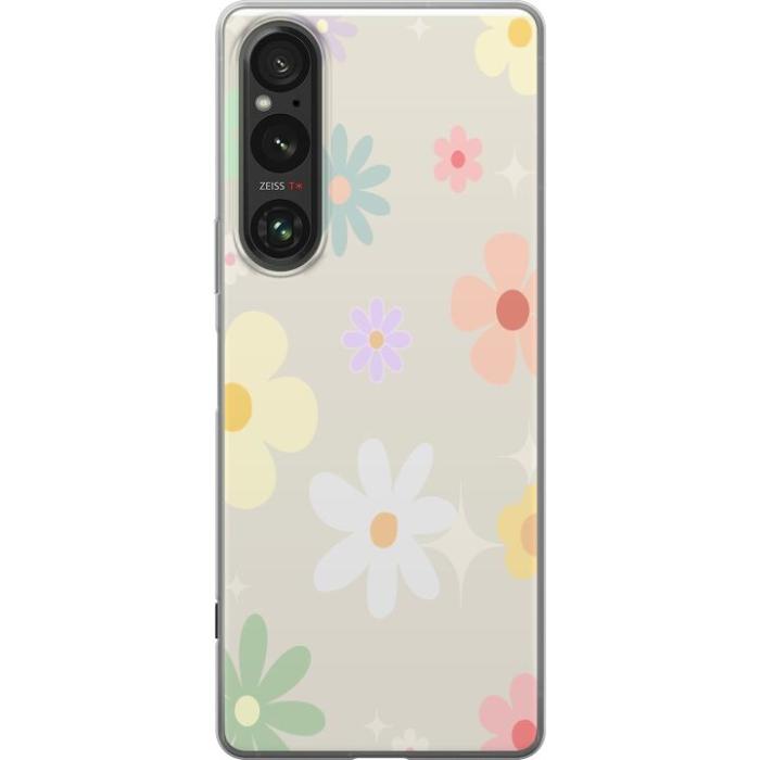 iSecrets - Mobilskal till Sony Xperia 1 VI med fejdande blommor