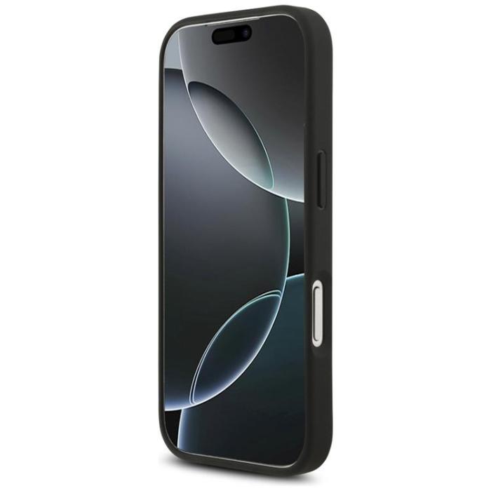 Guess - Guess iPhone 17 Pro Mobilskal MagSafe 4G Circle Classic Logo - Svart