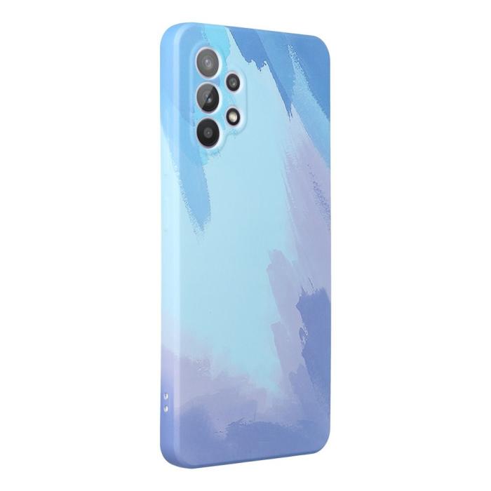 UTGATT - Galaxy S20 FE Skal Forcell Pop design 2 Mjukplast - Blå