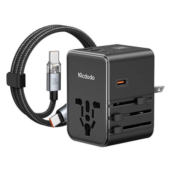 MCDODO - MCDODO Snabbladdare 70W 3x USB-C/2x USB-A med USB-C Kabel G5