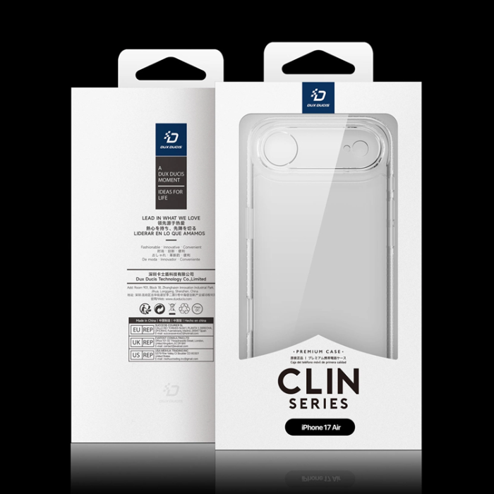 Dux Ducis - Dux Ducis iPhone Air Mobilskal Clin - Transparent