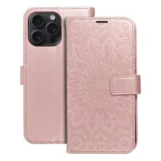 OEM - iPhone 15 Pro Max Pl&aring;nboksfodral Mezzo - Rose Guld