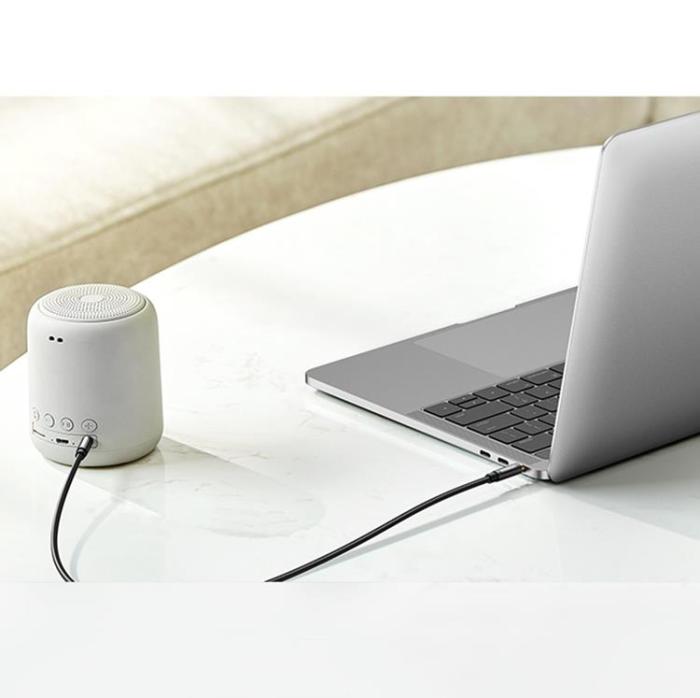 Ugreen - Ugreen Ljudkabel 2 x minijack 3.5 mm 0.5 m - Blå