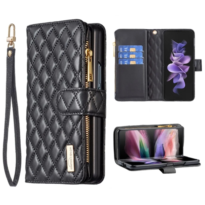 Taltech - Galaxy Z Fold 6 5G Plånboksfodral Binfen Color - Svart