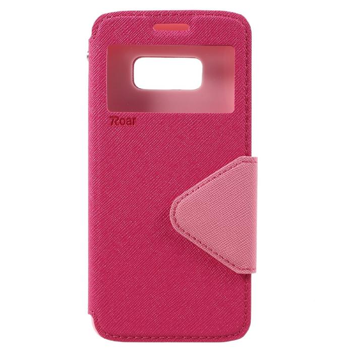 UTGATT4 - Roar Korea Plånboksfodral till Samsung Galaxy S8 - Magenta