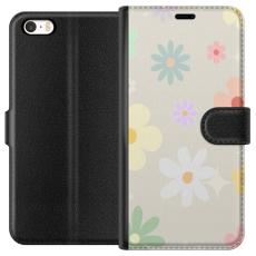 iSecrets - Plånboksfodral till Apple iPhone 5s med fejdande blommor
