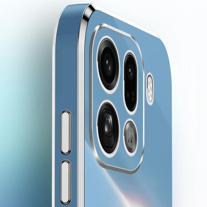 XINLI - XINLI Mobilskal till Oppo Find X9 Pro 5G Plast - Cyan