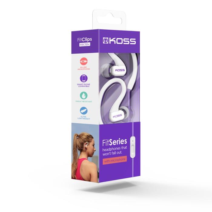 UTGATT5 - Koss Hörlur KSC32i In-Ear Mic - Violett