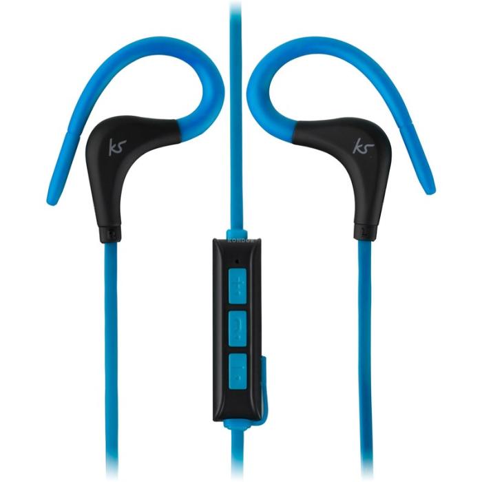Kitsound - Kitsound Hörlur Race In-Ear Trådlös Mic - Blå