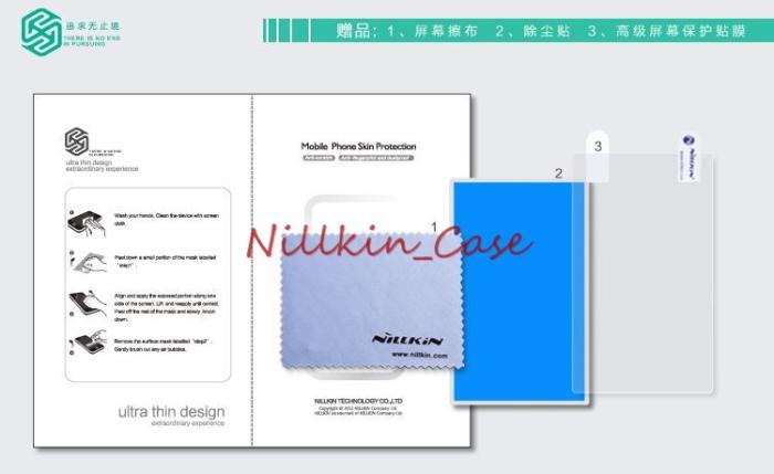 Nillkin - Nillkin Ultra-Clear Anti-Fingerprint Skärmskydd till Samsung Mega 6,3