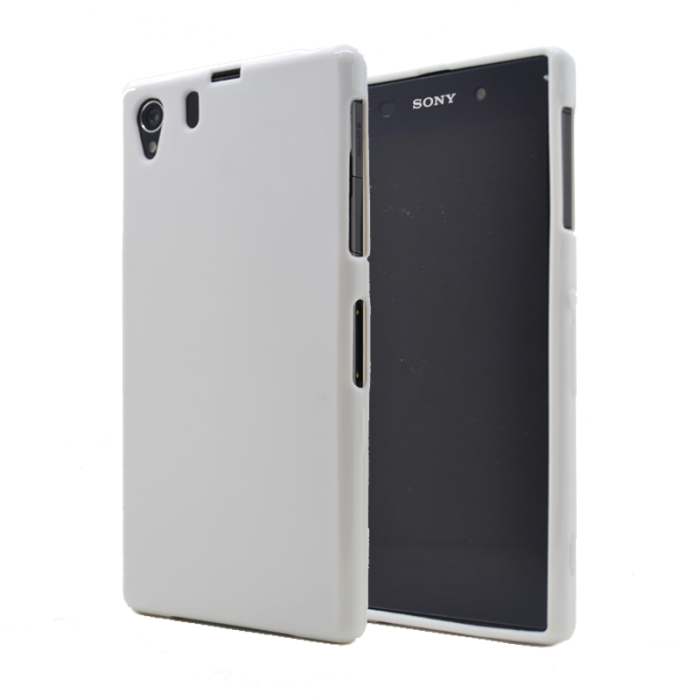 OEM - FlexiCase Skal till Sony Xperia Z1 (Vit)