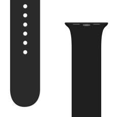 OEM - Apple Watch 2/3/4/5/6/7/SE (41/40/38mm) Armband Silicon APS - Svart