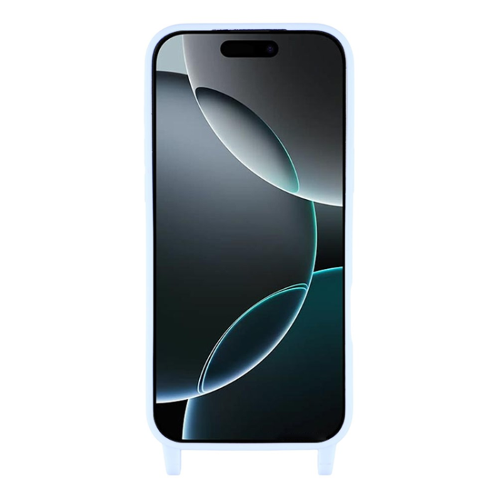 A-One Brand - iPhone 17 Pro Mobilskal TPU med Hål för Rem - Ljuslila