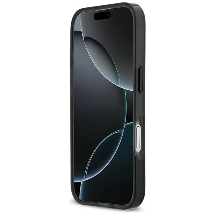 BMW - BMW iPhone 17 Mobilskal MagSafe Metal Tricolor Lines - Svart